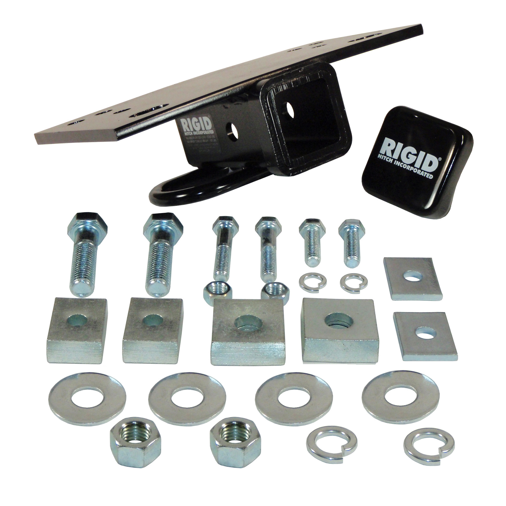 Rigid Hitch, Step Bumper 2in. Receiver Hitch, Hardware Inc., Model# P-100